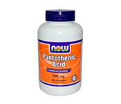 NOW FOODS Pantothenic Acid