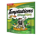 Whiskas Temptations Dentabites Complete Oral Care Chicken Flavour Treats for -Cats